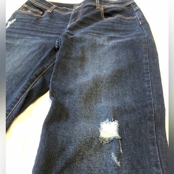 Chico’s Women’s Distressed Stretch Jeans Ankle Size 0 - Picture 2 of 12